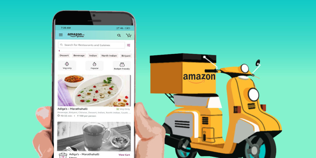 amazon food delivery in bengaluru