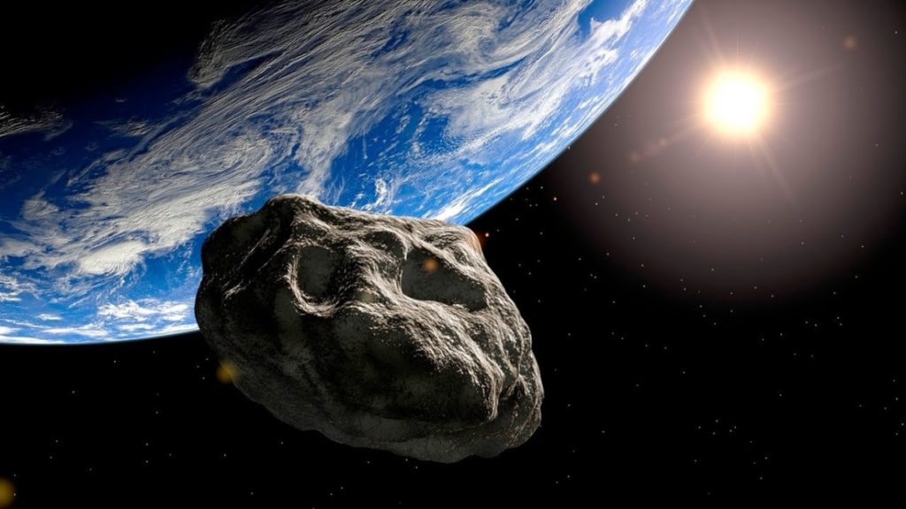 asteroid passing by earth