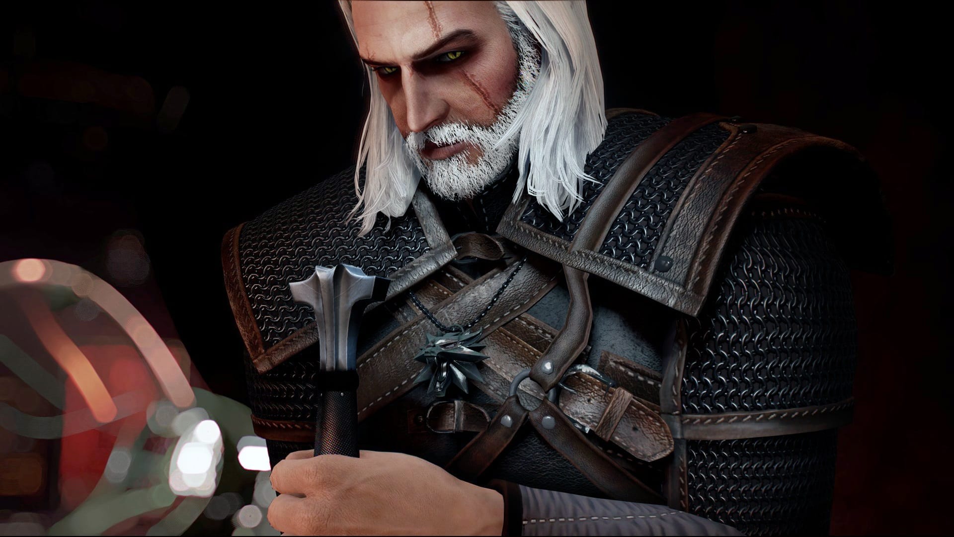 Witcher 3 Characters, Geralt and Ciri in Fallout 4
