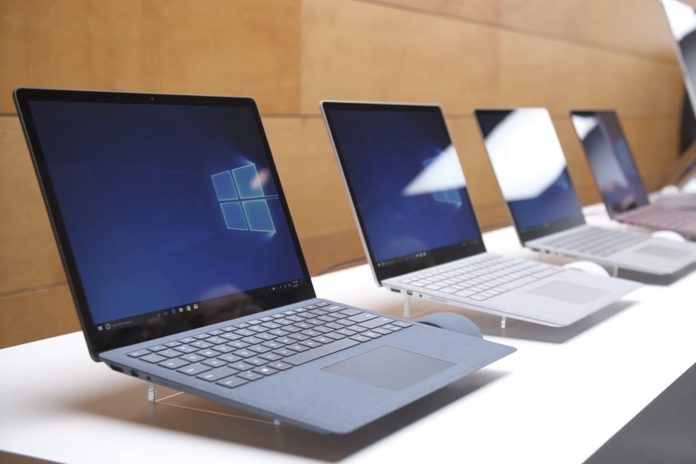 Intel Powered Microsoft Surface Laptops
