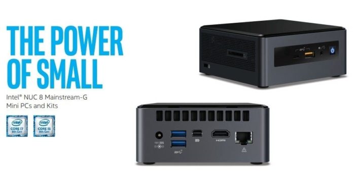 Intel: Islay Canyon NUC 8 Mini PC's are available to buy now