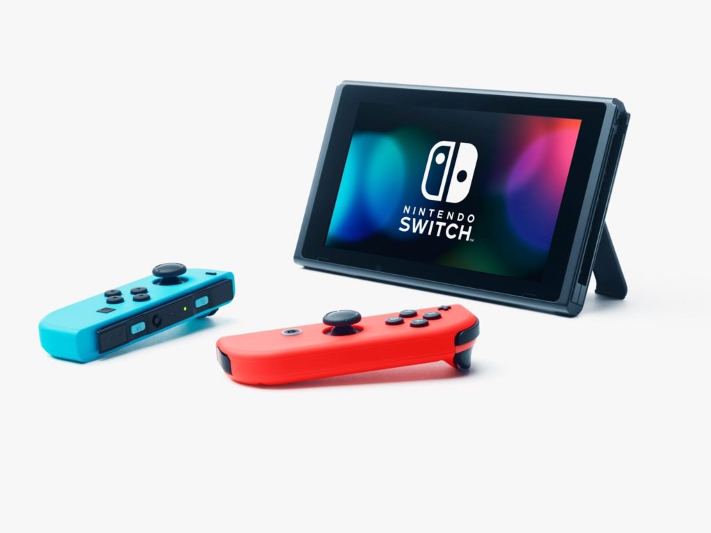 Nintendo Switch with joycons