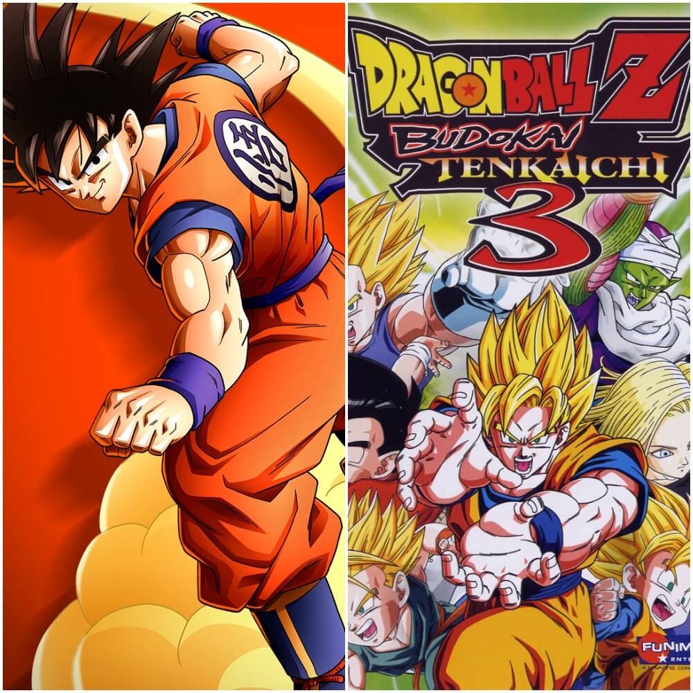 Dragon Ball Z Budokai 3 vs Tenkaichi 3 comparison - Cell vs Vegeta [TAS] 