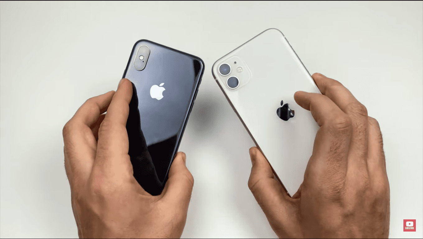 iPhone XS and iPhone 11