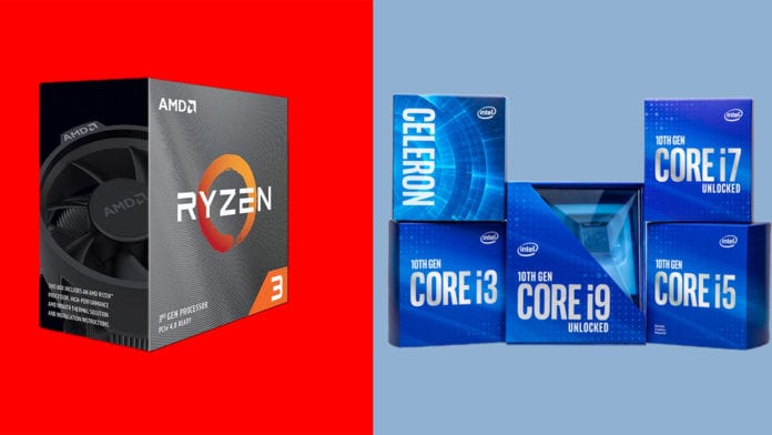 AMD Ryzen 3 vs Intel 10th gen Comet Lake