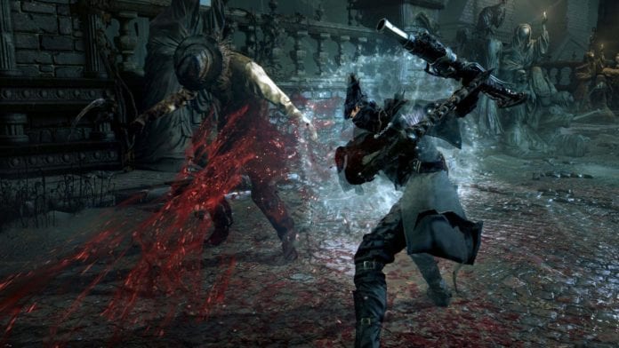 Bloodborne Gameplay Screenshot on PS4