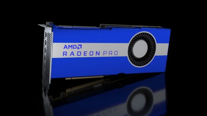 AMD Radeon Pro VII Front