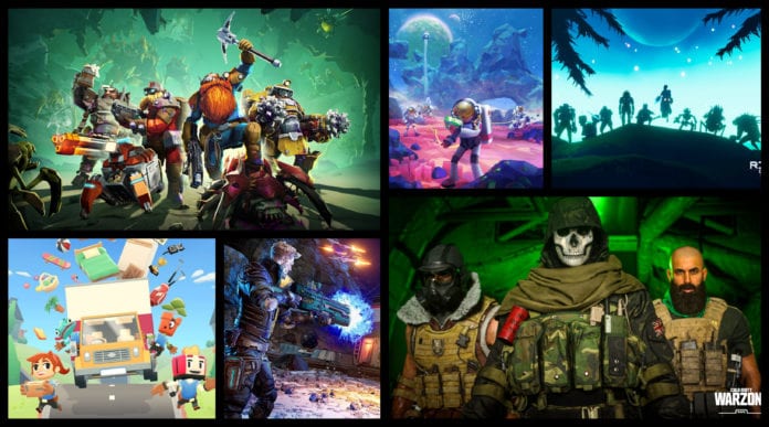Co-op games collage