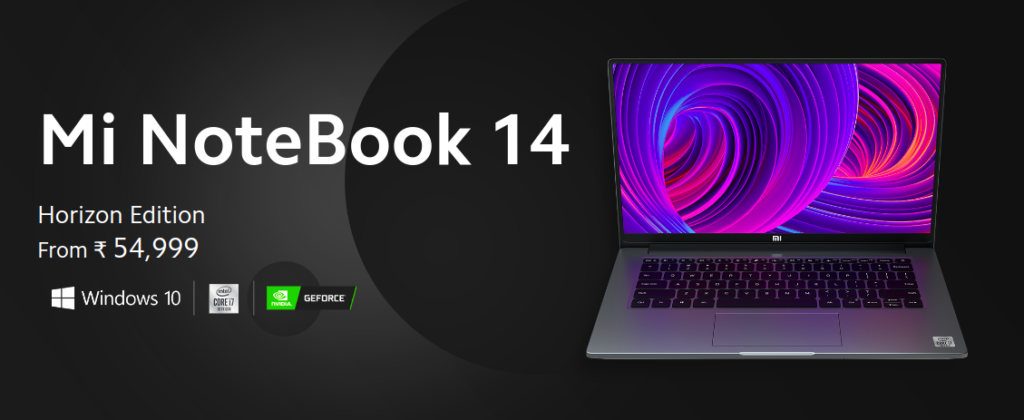 Pricing of the Mi Notebook 14
