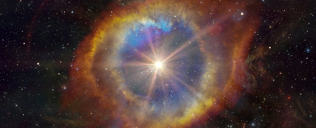 Blasts like supernova produce brilliant structures.