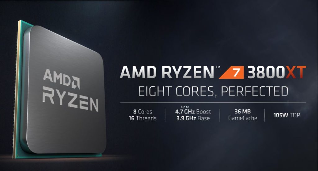 AMD Ryzen 7 3800XT Zen 2 Refresh CPU