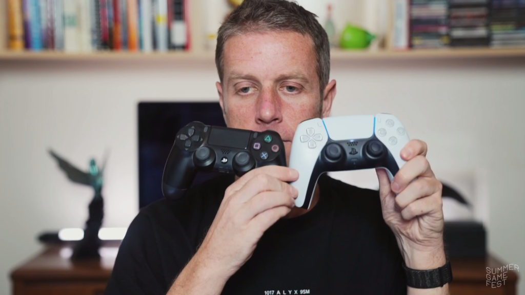 Geoff Keighley Compares the Dualshock 4 to DualSense
