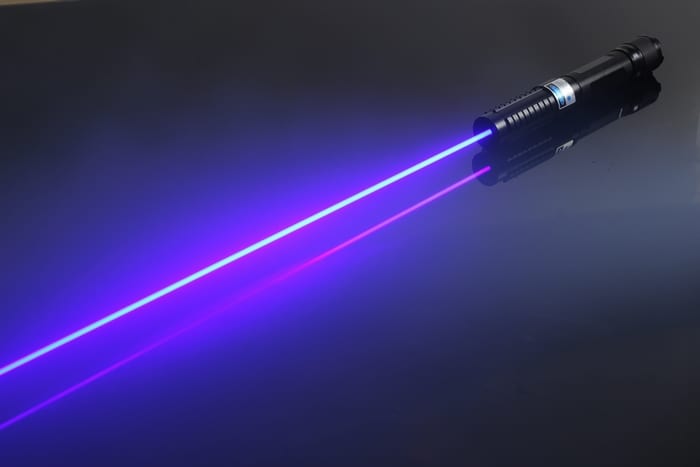 A laser can produce high energy pulses of light.