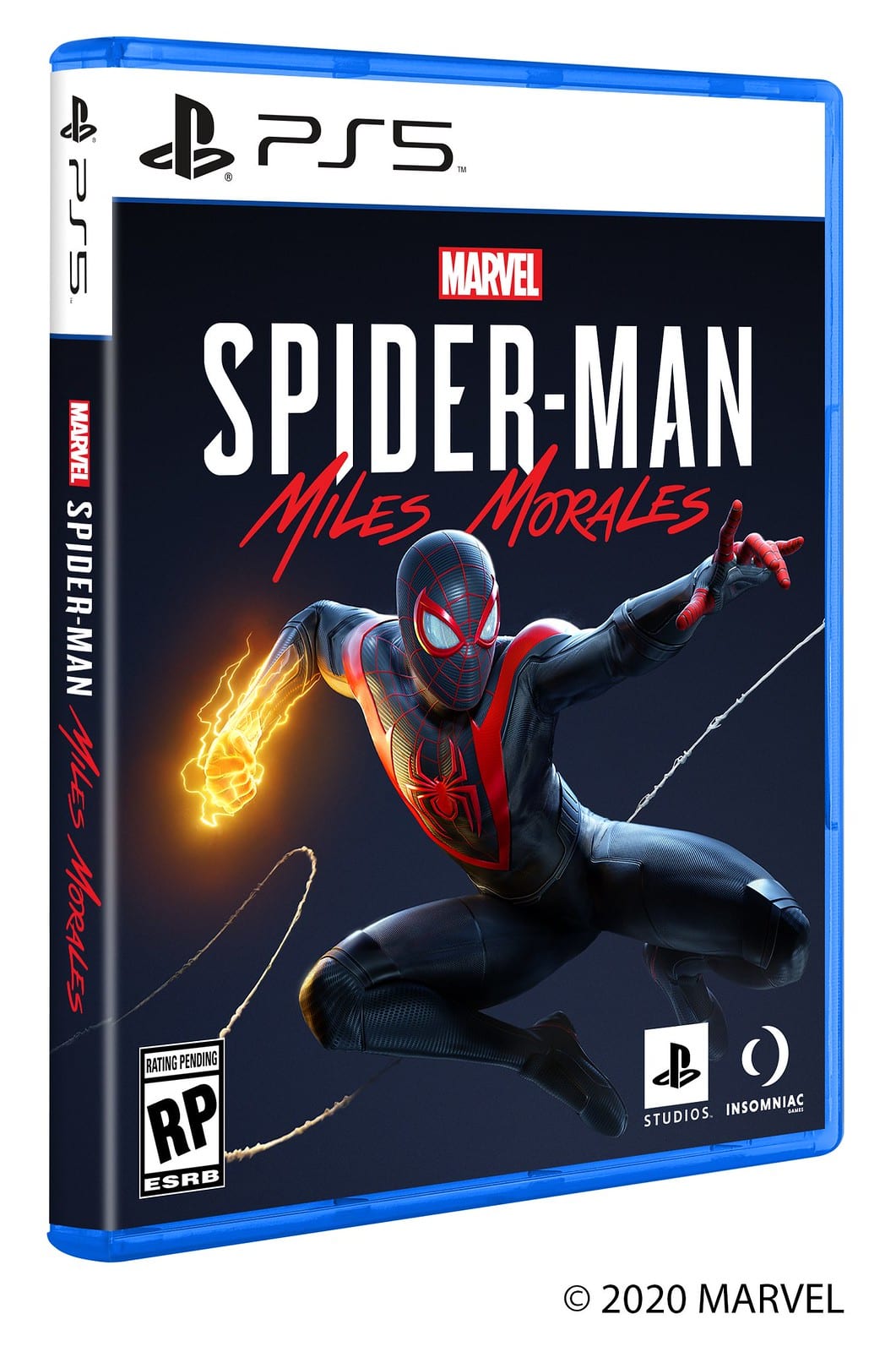 Spider-Man Miles Morales PS5 Box Art Sideways