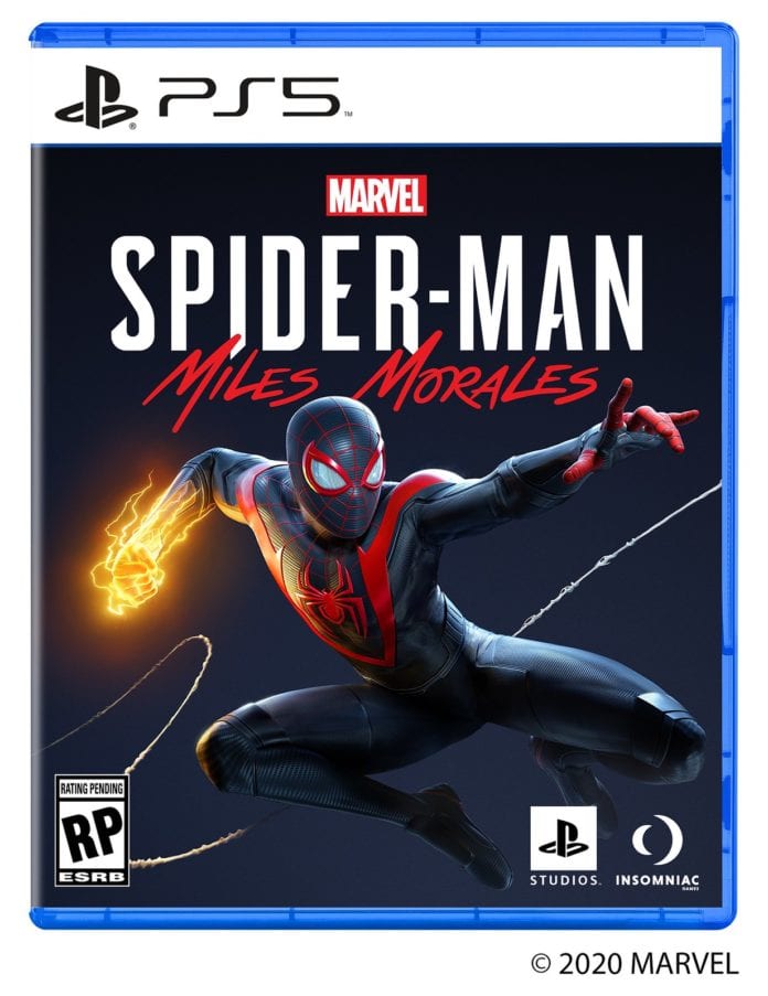 Spider-Man Miles Morales PS5 Box Art