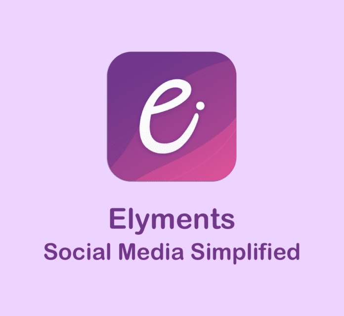 Social Media app Elyments logo