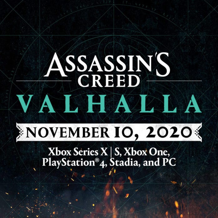 Assassins Creed Valhalla November 10 Release