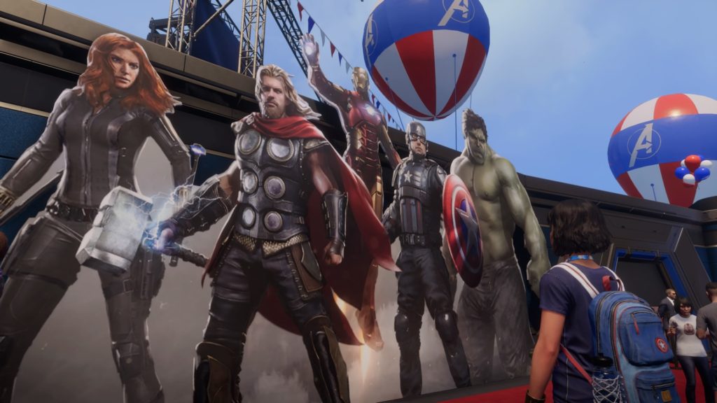 Marvel's Avengers Kamala Idolizing The Avengers