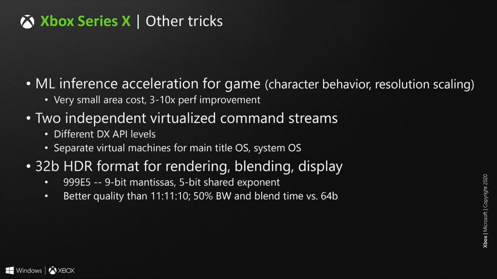 Xbox Series X Machine Learning