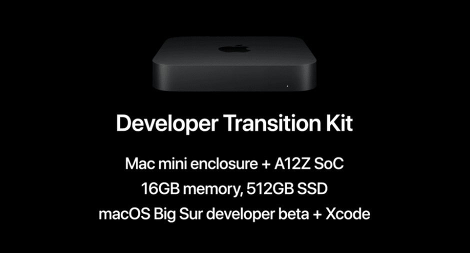 Developer transition kit