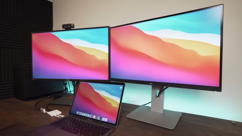 M1X powered Macs will support up to 3 displays. Courtesy: Created Labs