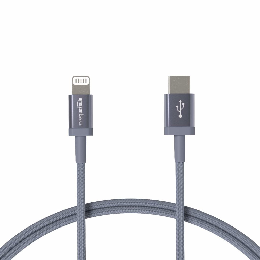 Amazon Basics Apple Certified Lightning to USB C Cable 