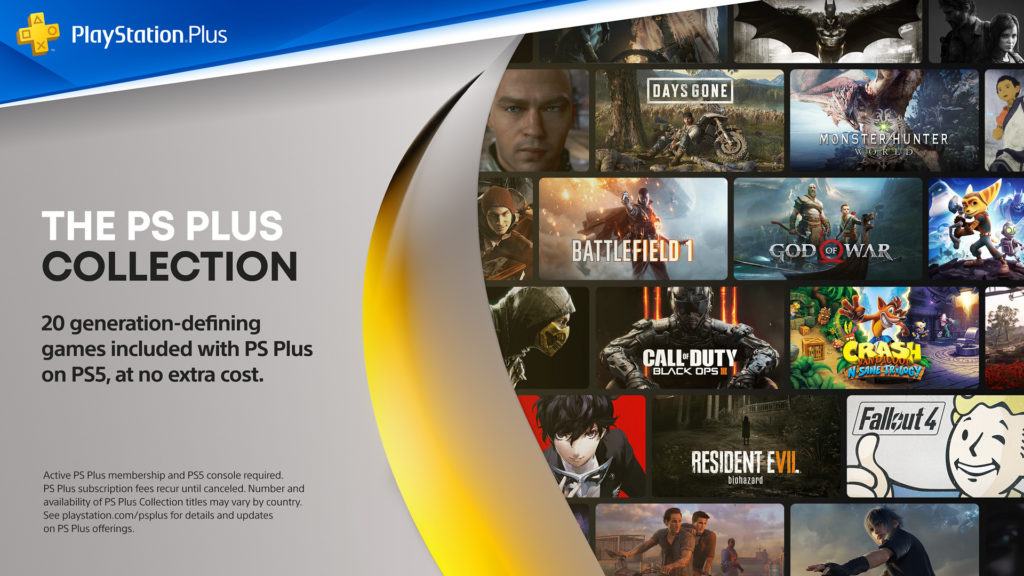 PlayStation Plus Collection on PS5