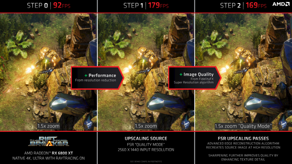AMD FSR How it Works 4K Comparions Image - Riftbreaker
