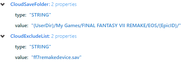 Final Fantasy Remake Intergrade PC found in Epic Games Store Database