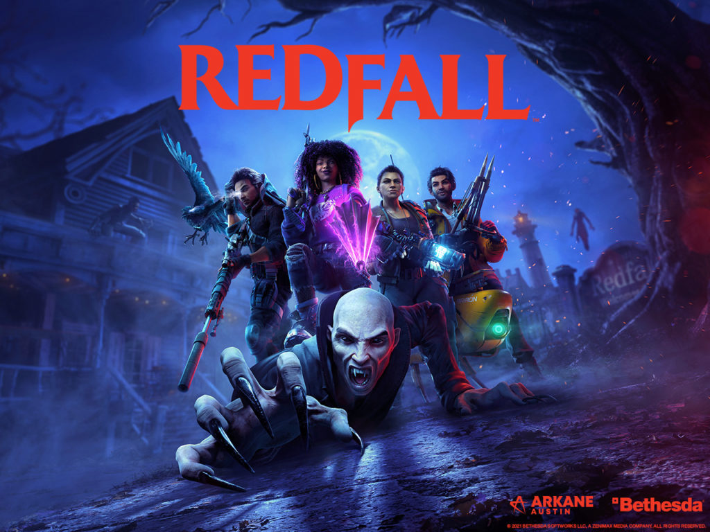 Redfall Keyart - Arkane Austin Bethesda - Xbox Exclusive